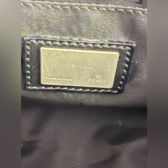 Vintage Fendi Mini Canvas Shoulder Bag - Picture 6 of 16